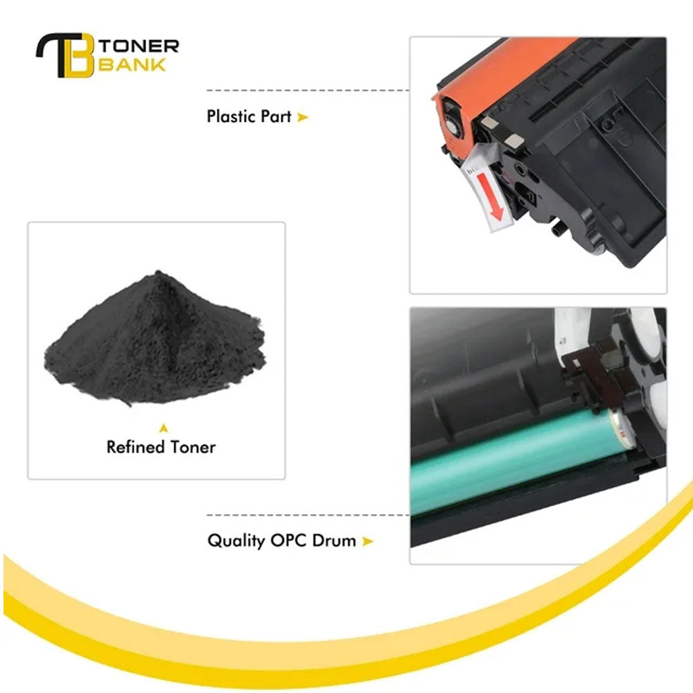 Toner Bank 26X CF226X Compatible Toner Cartidge Replacement for HP 26X CF226X 26A CF226A Pro M402n M402dn M426 M402d M402dw Laser Jet MFP M426fdw M426fdn M402 M426dw Printer Ink(Black 2PACK)