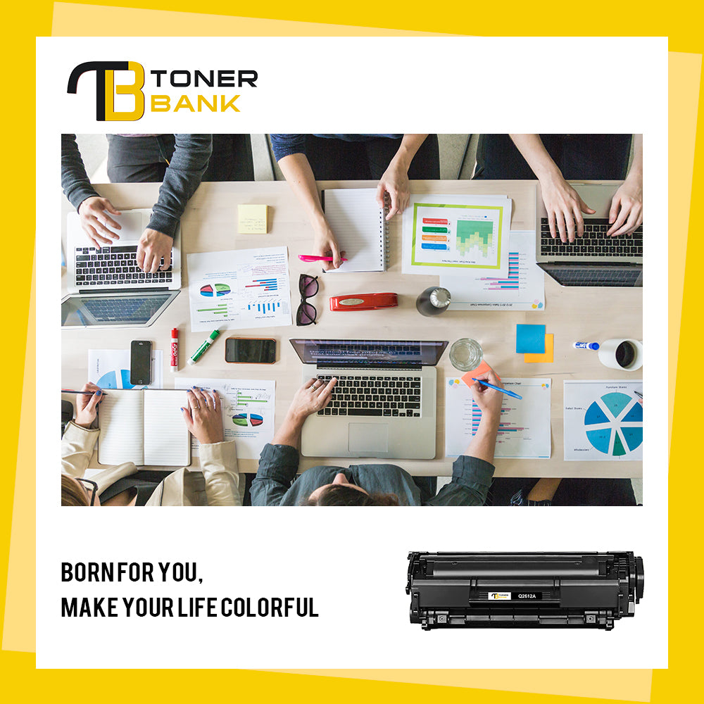 Q2612A 12A Toner Cartridge Black 2-Pack Compatible for HP 12A Q2612D 1020 Laserjet 1022 1020 1010 1012 M1319 MFP 3055 MFP 3050 3030 3020 3050 M1005 MFP 1015 1018 3015 3050z 3052 3055 Printer Ink