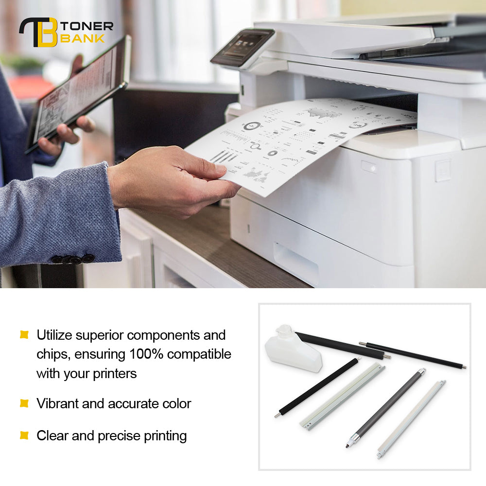 TN830XL TN830 Black High Yield Toner Cartridge Compatible for Brother TN830XL TN830 TN-830 HL-L2460DW HL-L2405W DCP-L2640DW MFC-L2820DW HL-L2400D L2405W L2480DW MFC-L2820DWXL Printer Ink 2-Pack