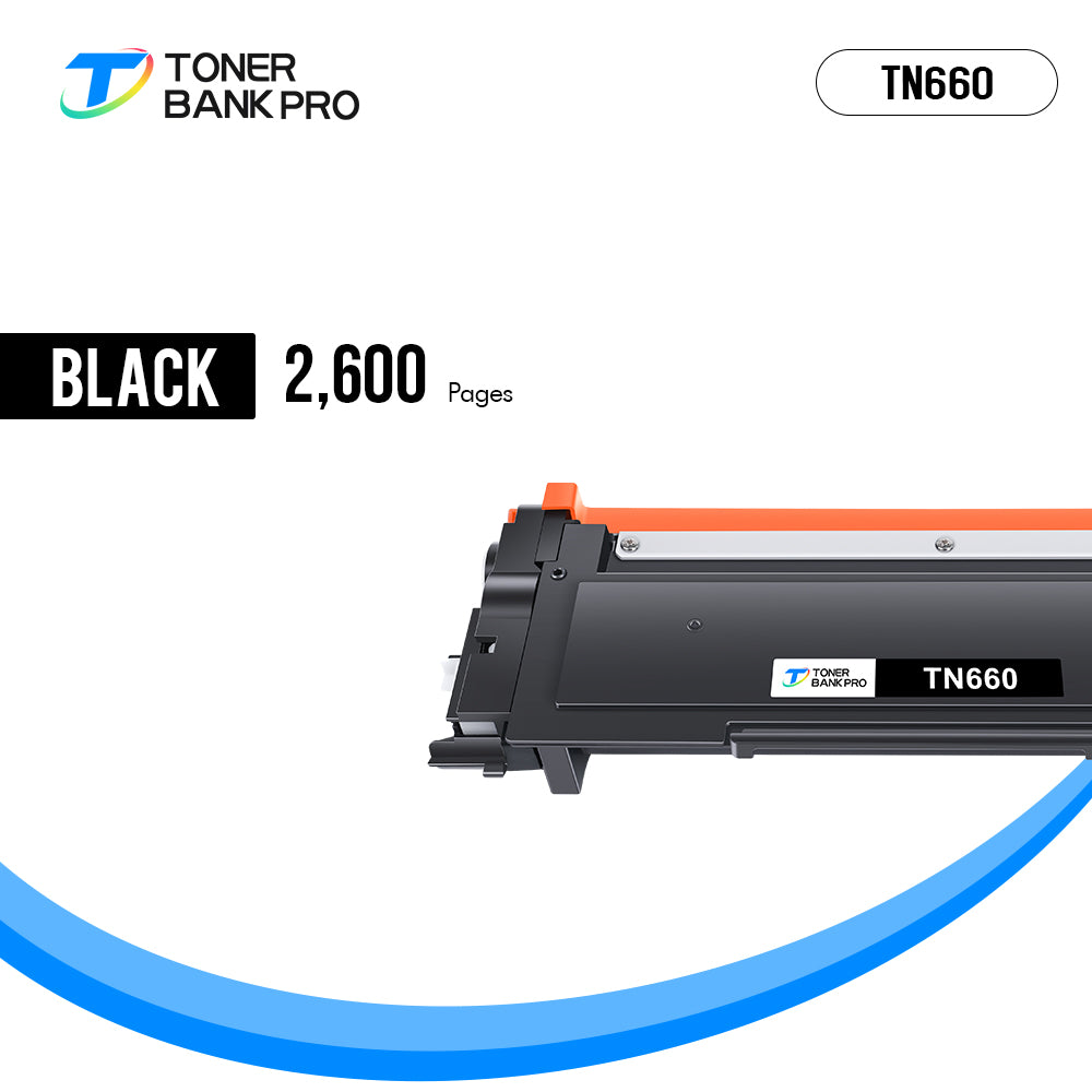 TN660 TN630 Toner Cartridge Compatible for Brother TN-660 TN660 TN 660 630 MFC-L2700DW HL-L2300D HL-L2320D HL-L2340DW HL L2360DW DCP-L2540DW DCP-L2520DW MFC-L2740DW Printer Ink (4-Pack, Black)