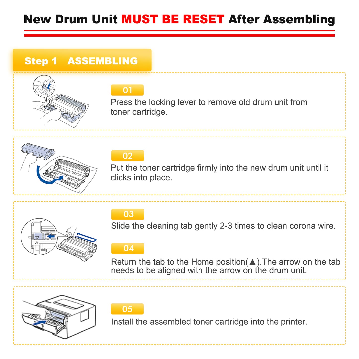 DR730 Drum Unit Compatible for Brother DR-730 DR 730 DR730 MFC-L2710DW MFC-L2750DW HL-L2350DW HL-L2370DWXL HL-L2390DW HL-L2395DW DCP-L2550DW MFC-L2750DWXL Printer (Black, 1-Pack)