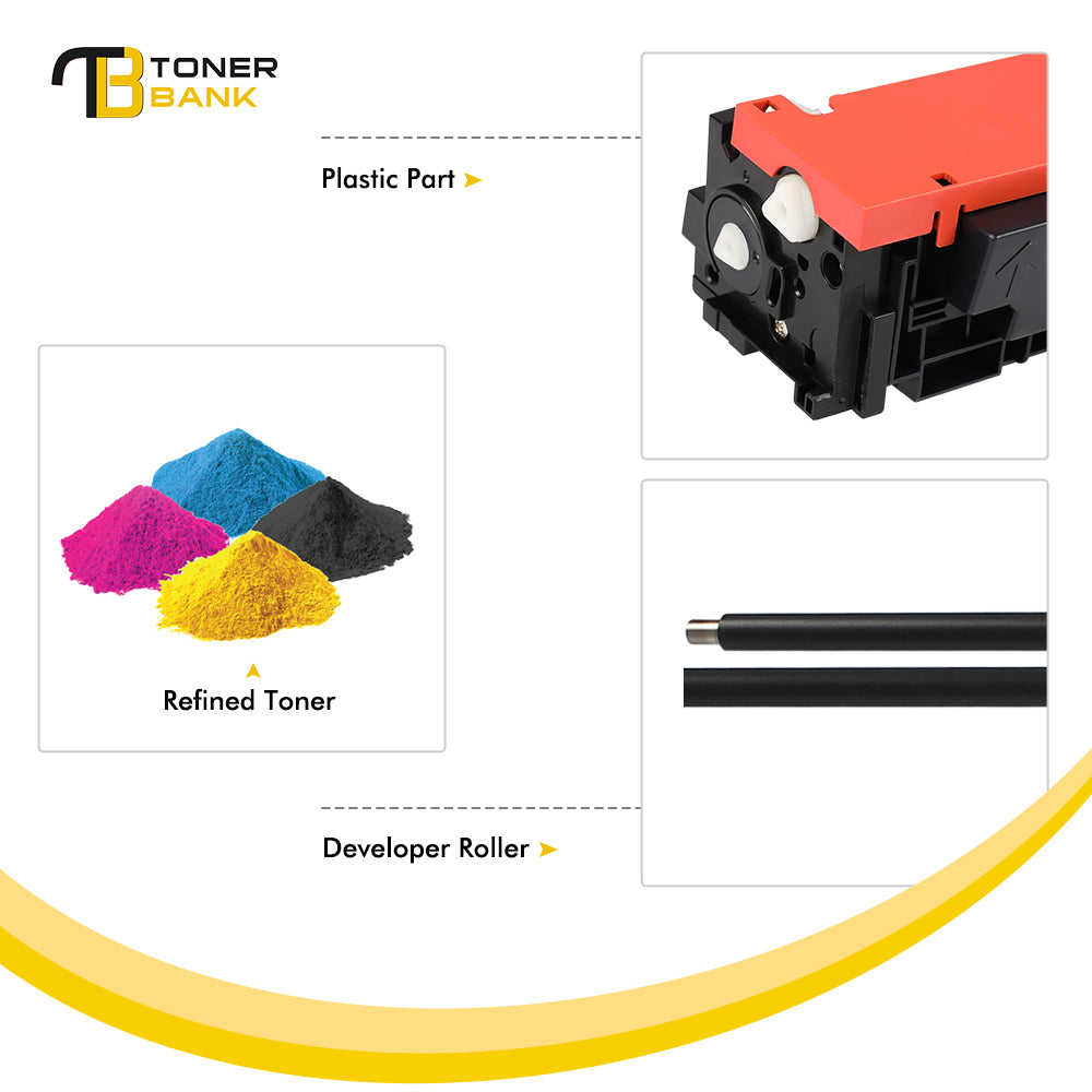 Toner Bank Compatible Toner Cartridge Replacement for Canon Cartridge 055H Magenta High Yield (Magenta, 1-Pack)