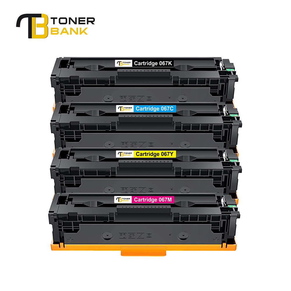 Compatible for Canon 067 Toner Cartridge 4-Pack