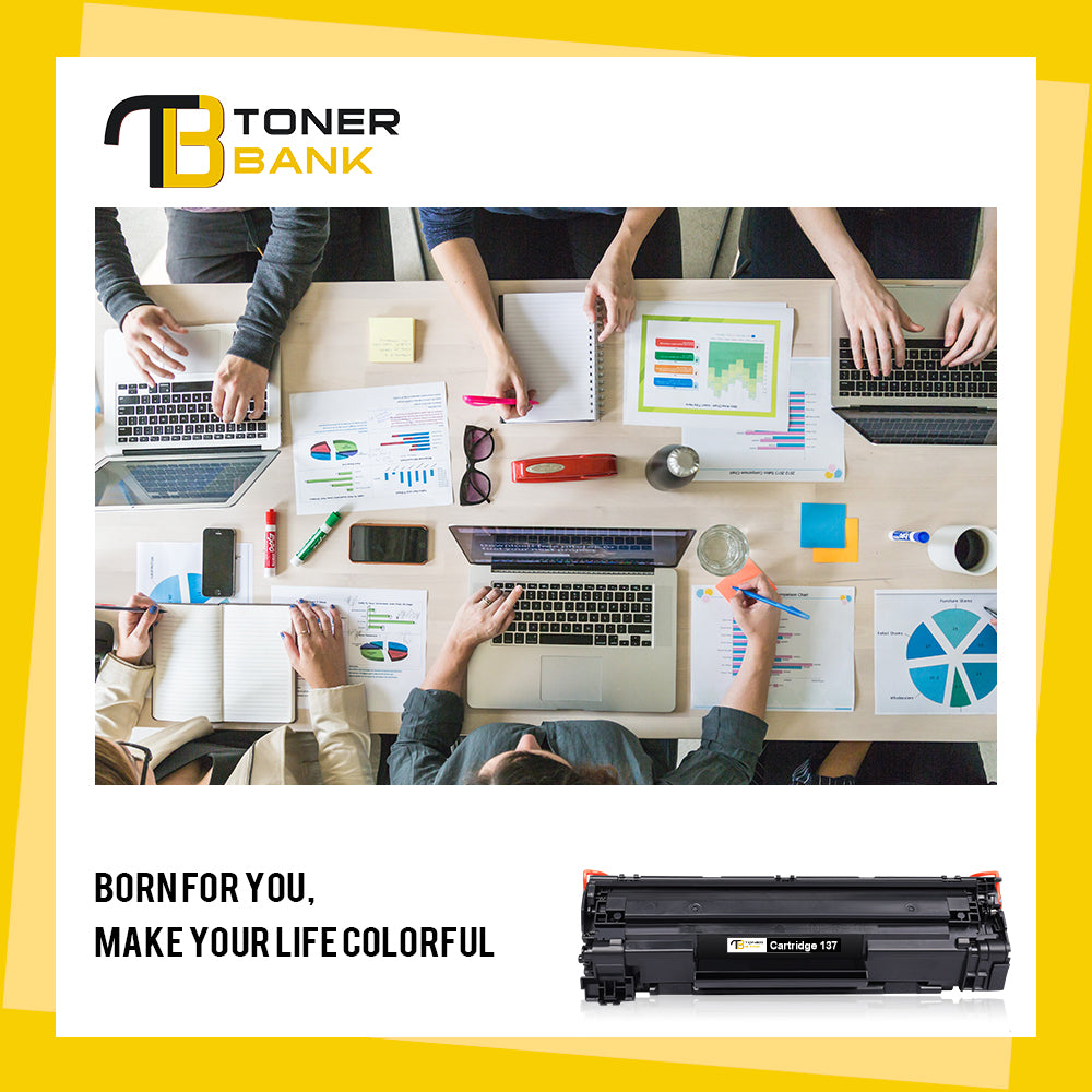 137 Black Toner Cartridge Compatible for Canon Cartridge 137 CGR-137 CRG137 i-SENSYS D570 MF242dw MF232w MF236n MF244dw MF247dw MF227dw MF220 MF230 MF240 MF210 Series Printer Ink (2-Pack)