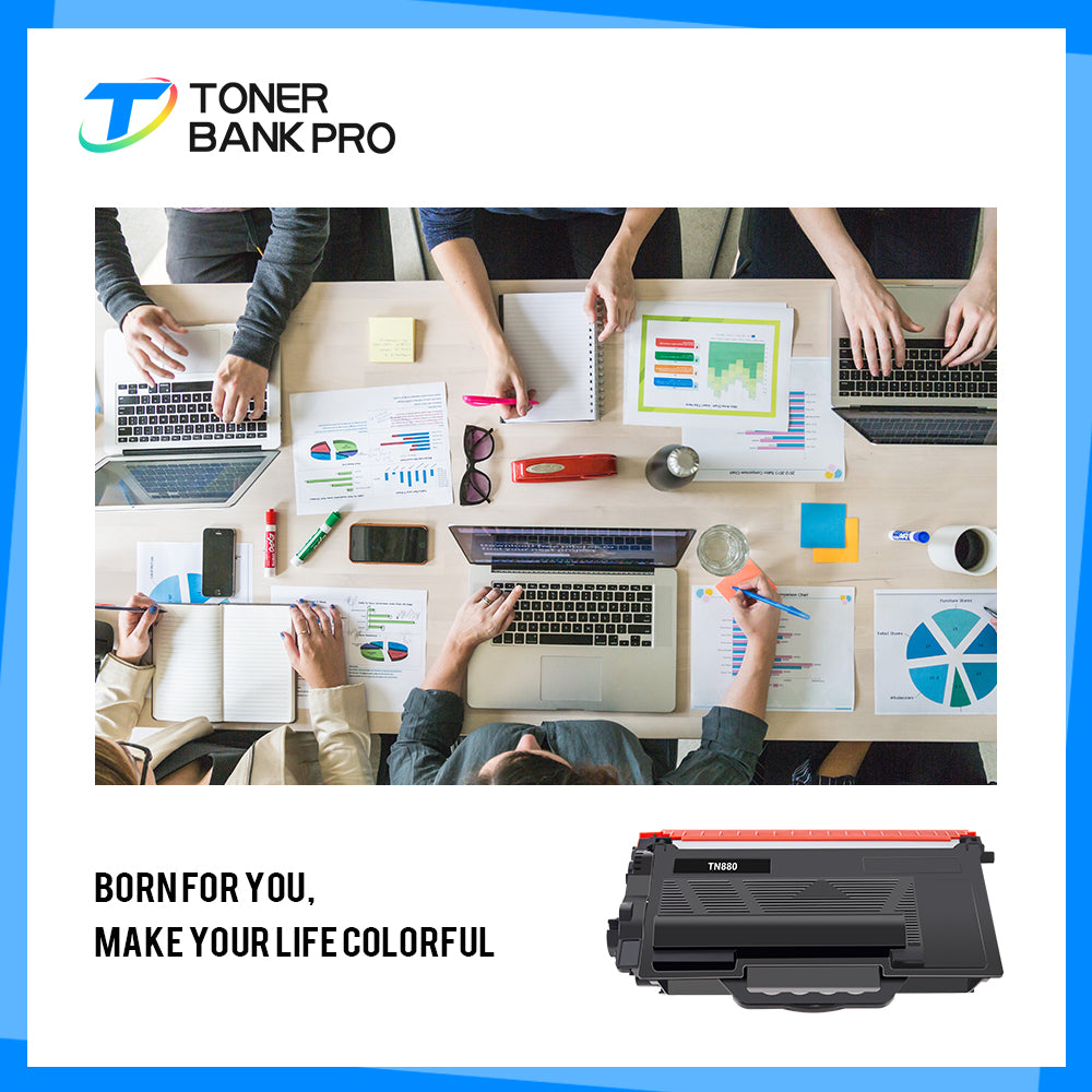 TN880 Super Toner Cartridge Compatible for Brother TN880 Black TN-880 TN 880 HL-L6200DW L6200DWT L6400DW L6400DWT MFC-L6700DW L6800DW L6900DW Printer Ink (2-Pack)