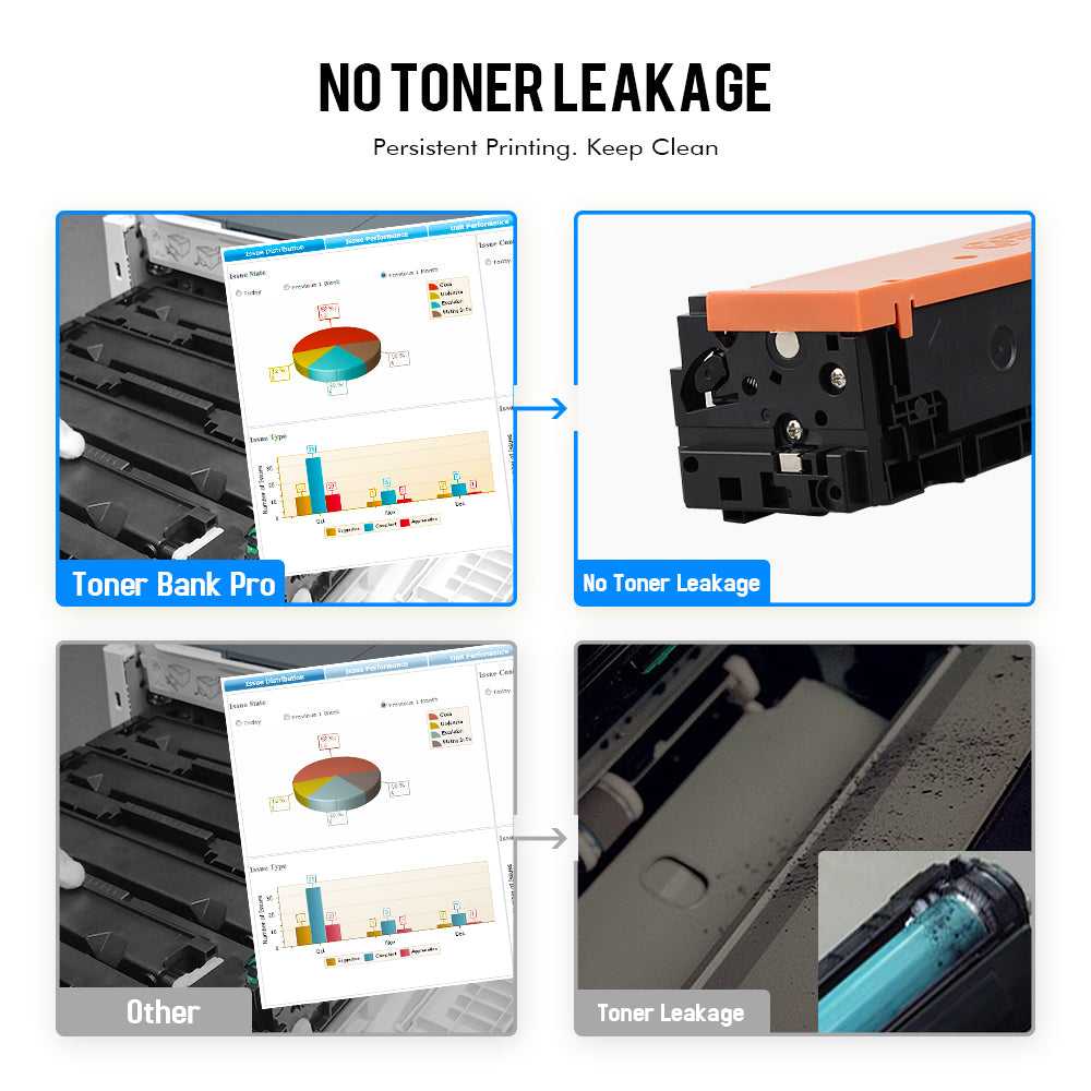 Cartridge 045 045H | Compatible CRG 045 045H Toner Cartridge Replacement for Canon 045 045H MF634Cdw Toner for Canon Color ImageCLASS MF634Cdw MF632Cdw LBP612Cdw MF632 LBP612 Ink Printer * 4 PACK