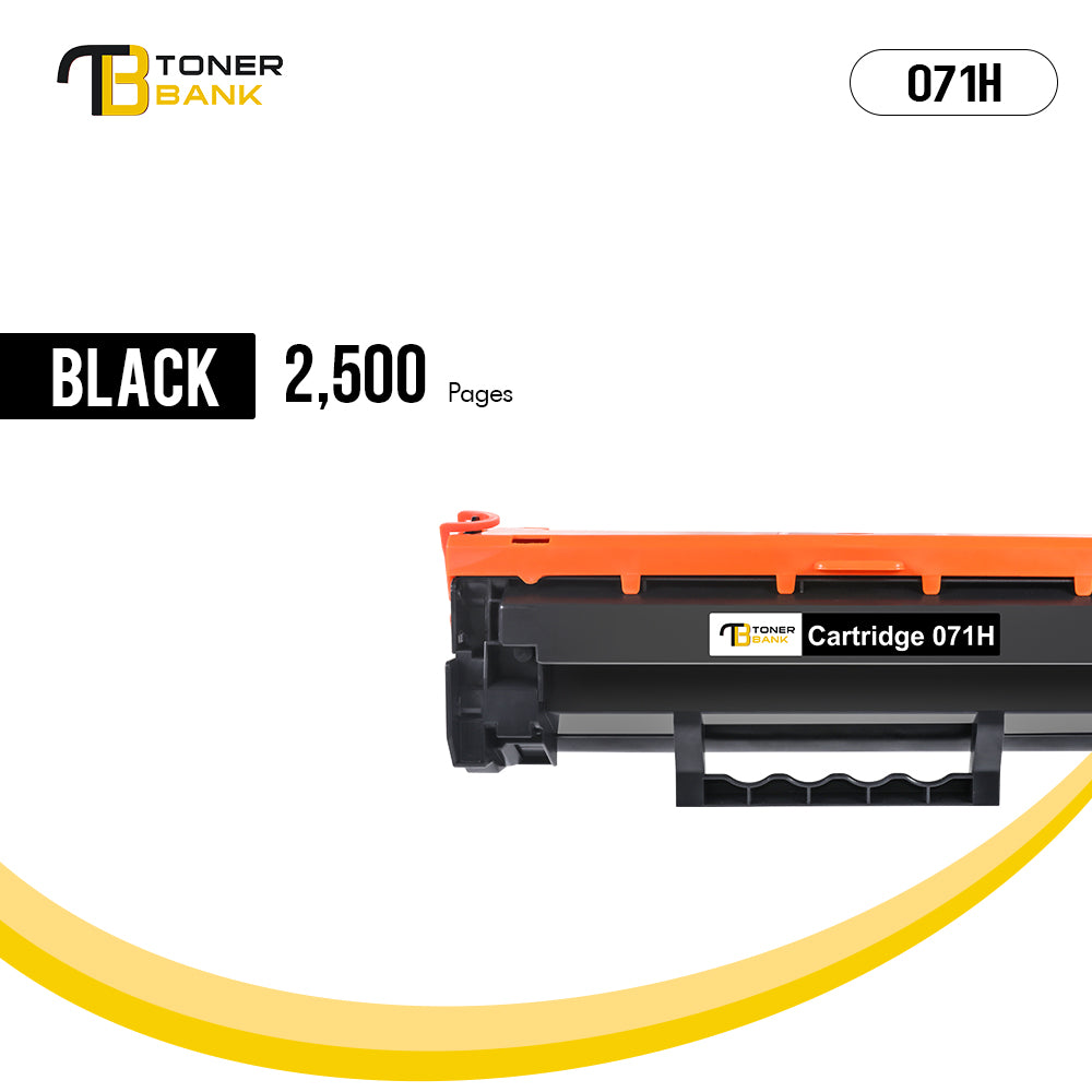 071H 071 CRG-071H High Yield with Chip Toner Cartridge Compatible for Canon i-SENSYS LBP122dw MF272dw MF273dw MF275dw MF274dn MF271dn LBP121dn Printer(Black, 2-Pack)