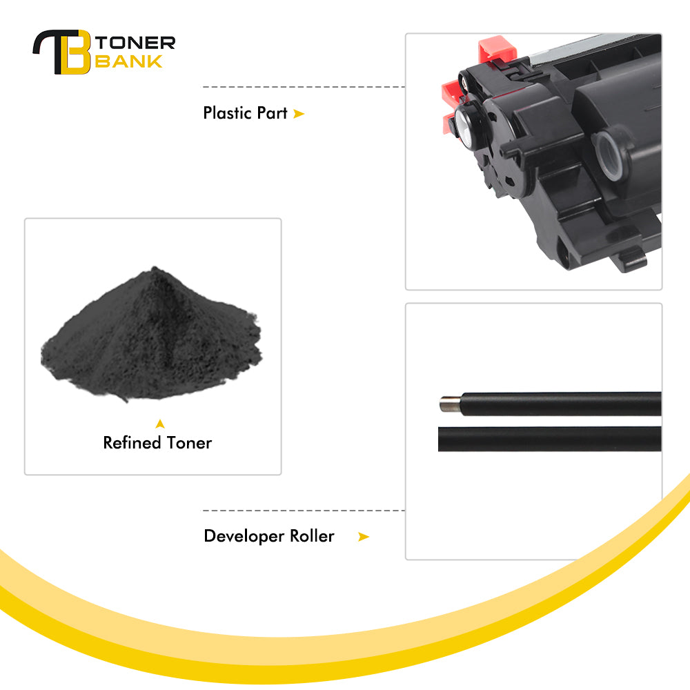 compatible brother tn760 toner black 1 pack