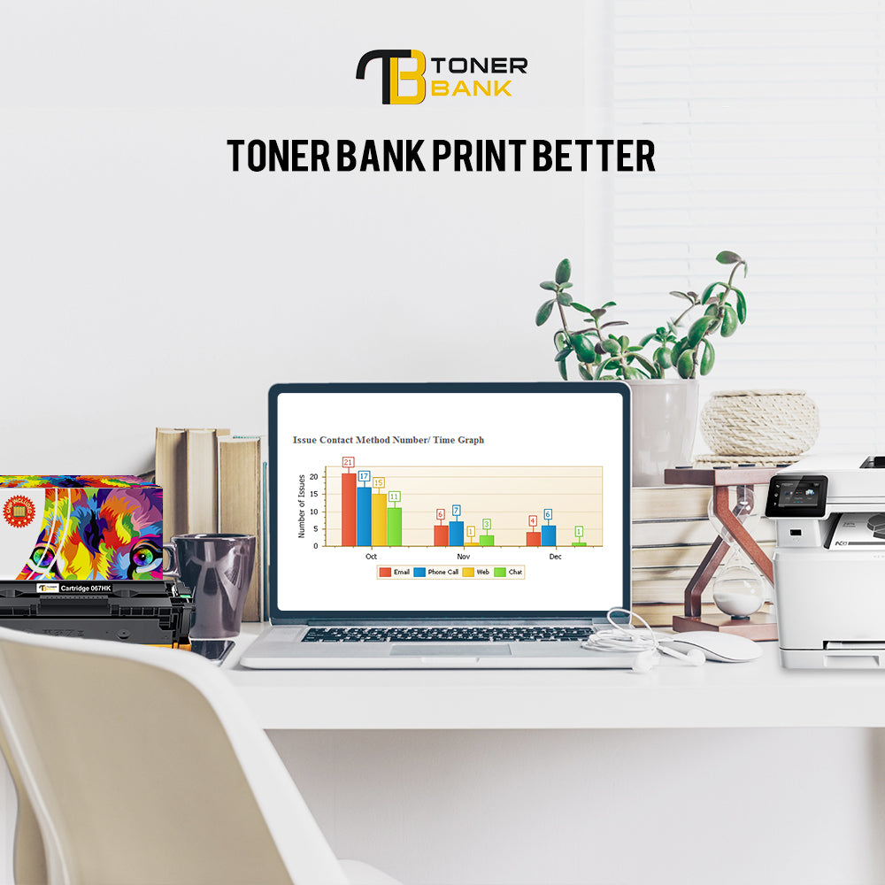 067H 067 Toner Cartridge 5-Pack High Yield MF656Cdw Compatible for Canon 067H for Canon imageCLASS LBP633Cdw LBP632Cdw MF653Cdw MF654Cdw MF656Cdw MF650 LBP630 Series Printer CRG067H CRG-067H Ink