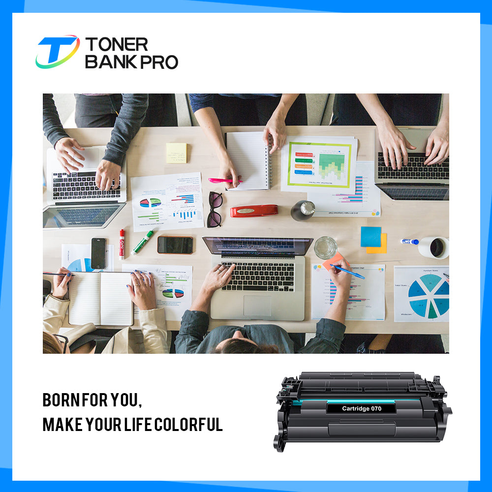 Cartridge 070 Toner Replacement Compatible for Canon 070 CRG070 CRG-070 imageCLASS MF465dw MF462dw LBP247dw LBP246dw Printer (Black,2-Pack)