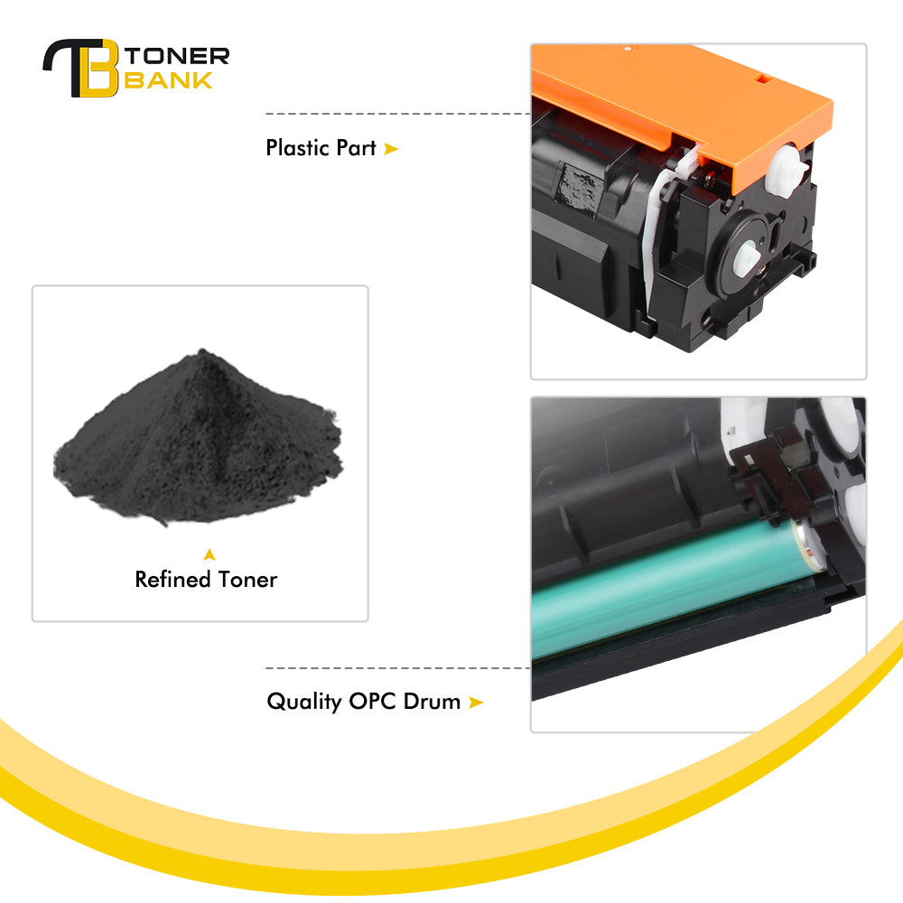 compatible hp 410a cf410a toner 4 pack