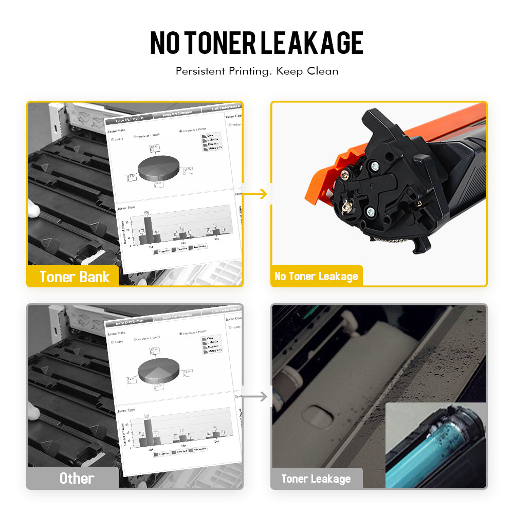 Compatible for HP 30A CF230A Black 2-Pack