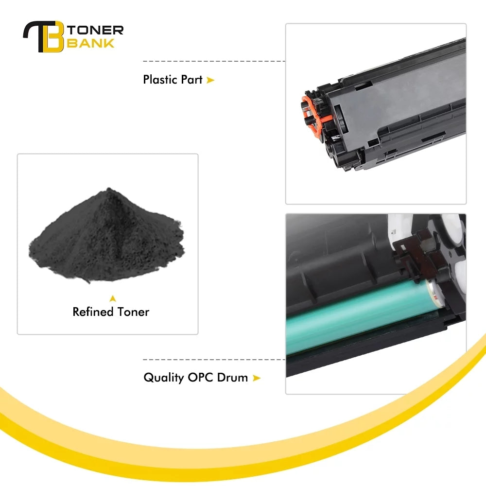 compatible hp 48a toner cartridge 4 pack