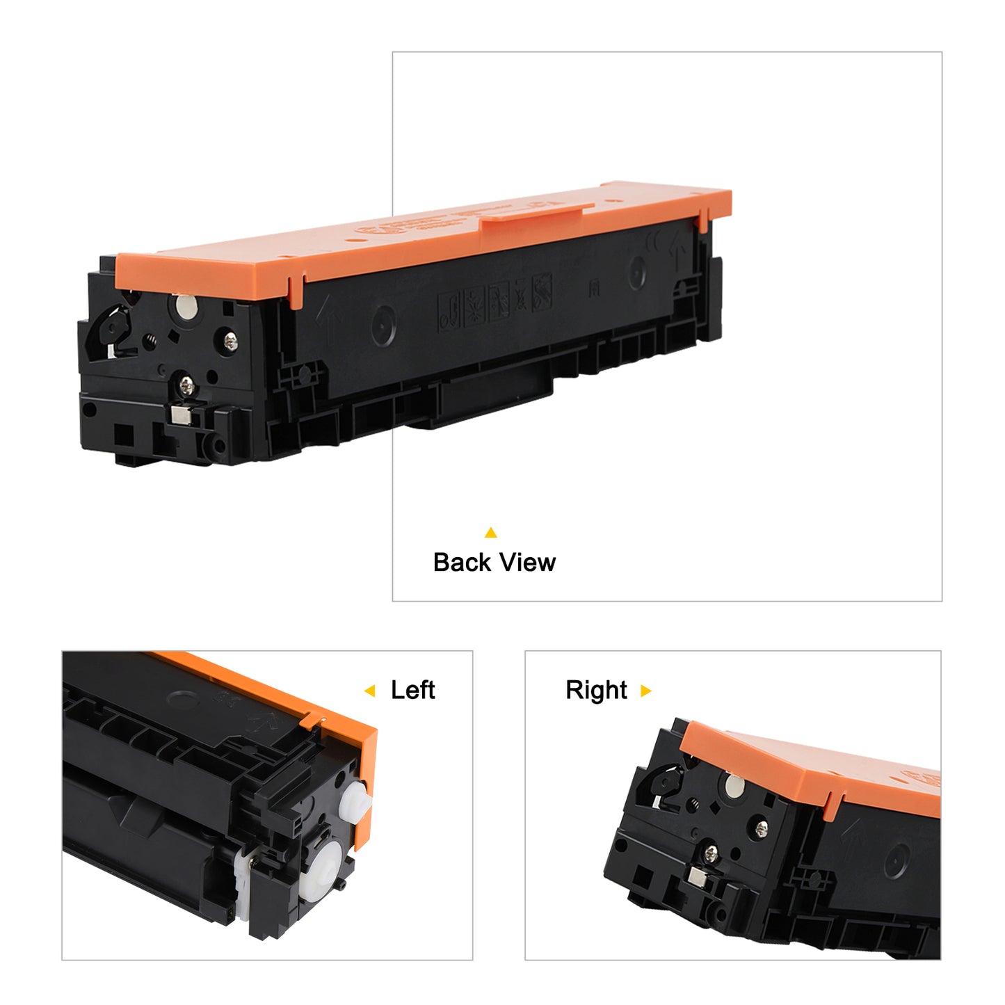Toner Bank 204A CF510A Toner Cartridge Compatible for HP 204A CF510A CF511A CF512A CF513A Laserjet Pro MFP M180n M180nw M181fw M154nw M154a (Black Cyan Yellow Magenta, 4 Pack)