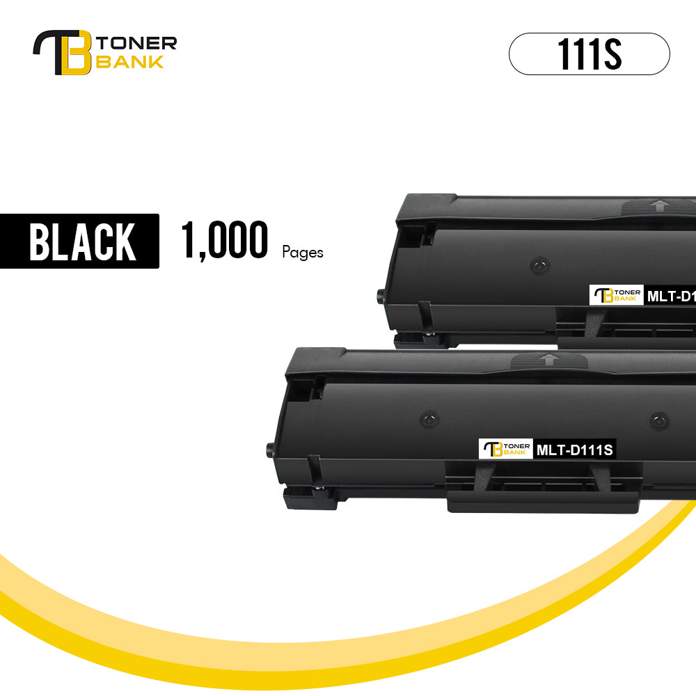 compatible samsung mlt d111s toner cartridge black 2 pack