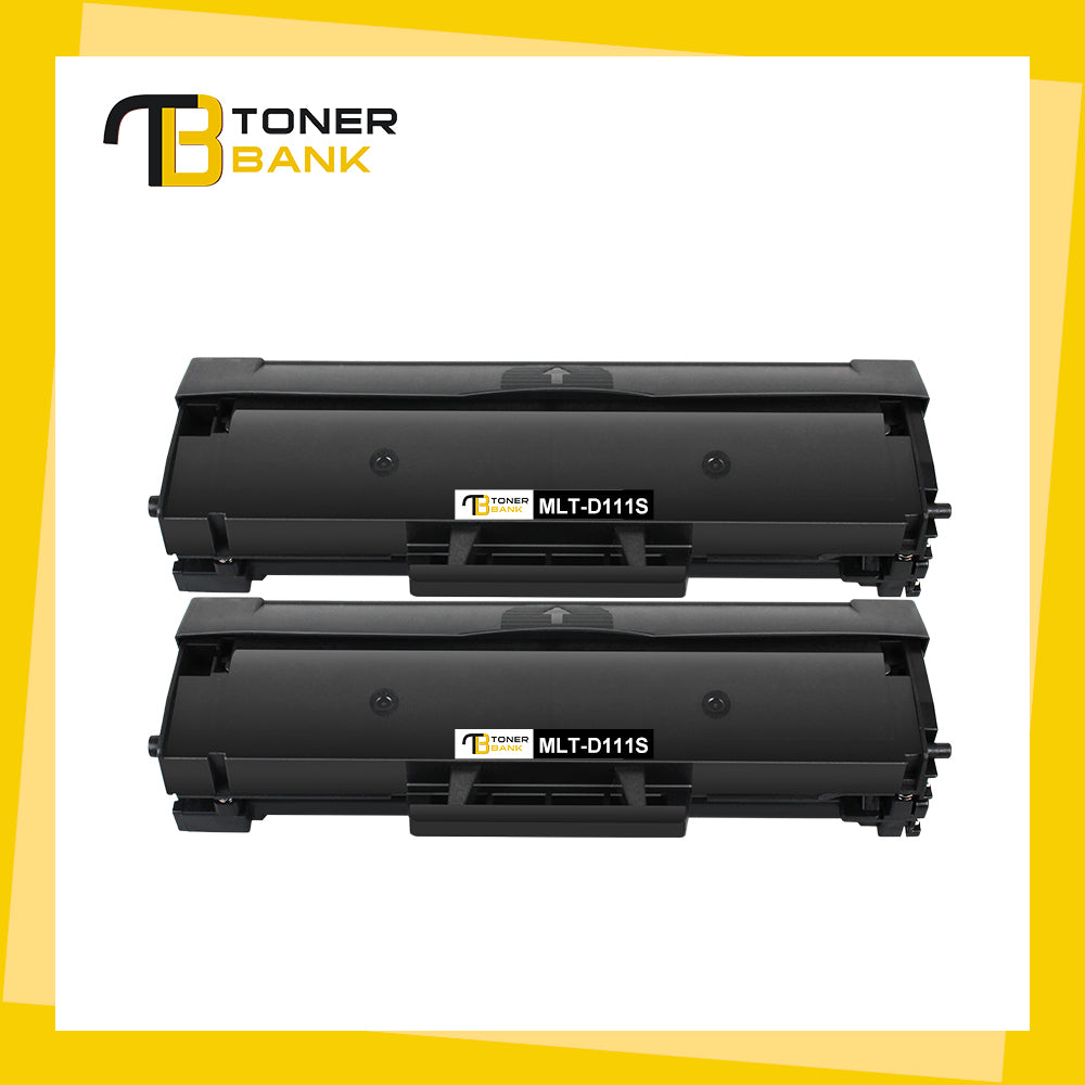 compatible samsung mlt d111s toner cartridge black 2 pack