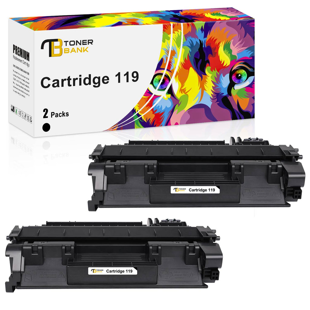 Canon CRG119 Black Compatible Toner Cartridge Twin Pack