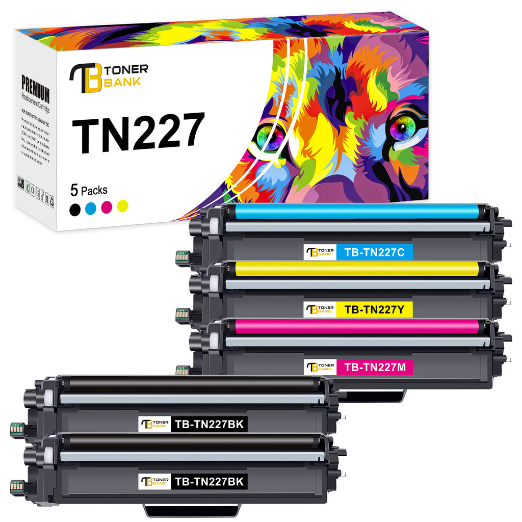 With Chip Tn-227bk Tn-227c Tn-227y Tn-227m Tn-227 Tn227 Toner