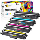 TN227 TN-227 Toner Cartridge Compatible for Brother TN227 TN-227BK/C/M/Y TN223 TN227BK for MFC-L3770CDW HL-L3270CDW HL-L3290CDW HL-L3230CDW MFC-L3750CDW MFC-L3710CW HL-L3210CW Printer Ink (4-Pack)