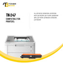 TN227 TN223 Toner Cartridge Compatible for Brother TN227 TN-227 TN223 TN-223 TN-227BK/C/M/Y TN227BK HL-L3270CDW MFC-L3770CDW MFC-L3750CDW HL-L3290CDW HL-L3210CW MFC-L3710CW Printer (5-Pack)