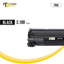 78A Toner Cartridges High Yield Replacement for HP 78A CE278A Toner Cartridge | Works with HP Laserjet Pro P1606DN P1566, P1606 Series, HP Laserjet Pro MFP M1536dnf M1536 Series | CE278D 4 Black
