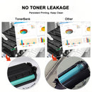 410A 410X High Yield Toner Cartridge 5-Pack Compatible for HP 410X CF410X 410A CF410A Color Laserjet MFP M477fnw M477fdw M477fdn M452dn M452nw M452dw M377 M477 M452 Printer Ink