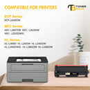 TN830 TN830XL Toner Cartridge Compatible for Brother TN830 TN-830 TN830XL DCP-L2640DW HL-L2460DW HL-L2405W MFC-L2820DW HL-L2400D L2405W L2480DW MFC-L2820DWXL Printer Ink Black 2-Pack