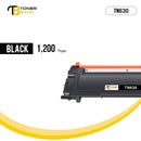 Toner Bank TN630 Toner Cartridge Compatible for Brother TN-630 TN630 TN660 DCP-L2540DW MFC-L2700DW HL-L2380DW HL-L2300D MFC-L2740DW Laser Printer Ink (Black, 2-Pack)