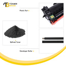 TN730 Toner Cartridge 4-Pack Compatible for Brother TN760 TN-760 TN730 TN-730 MFC-L2710dw MFC-L2750dw DCP-L2550DW HL-L2395dw HL-L2350dw HL-L2370dw Printer Ink (Black)