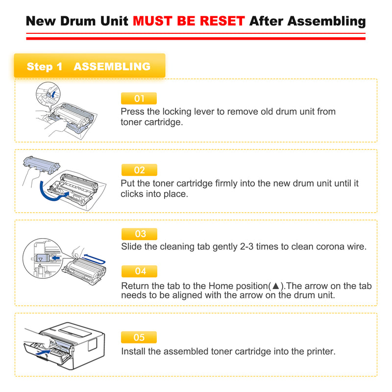 DR730 Drum Unit Compatible for Brother DR-730 DR 730 DR730 MFC-L2710DW MFC-L2750DW HL-L2350DW HL-L2370DWXL HL-L2390DW HL-L2395DW DCP-L2550DW MFC-L2750DWXL Printer (Black, 1-Pack)