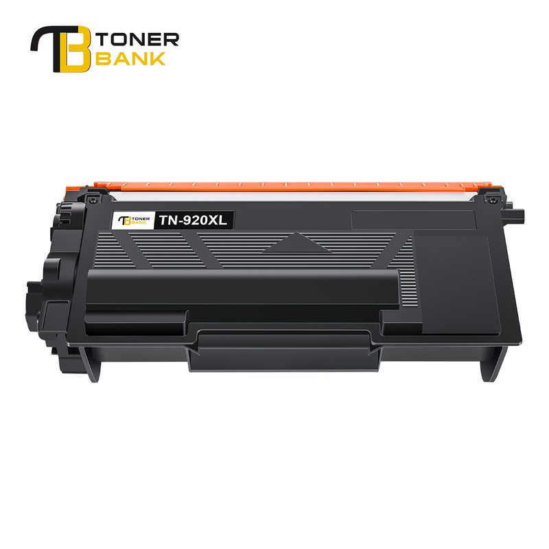 Toner Bank TN920XL Toner Cartridge Compatible for Brother TN-920XL HL-L5210DN L6210DW L6217DW L6310DW L6415DW EX415DW DCP-L5510DN MFC-L5710DN L5715DW L5717DW L5915DW Printers (Black 2-Pack)