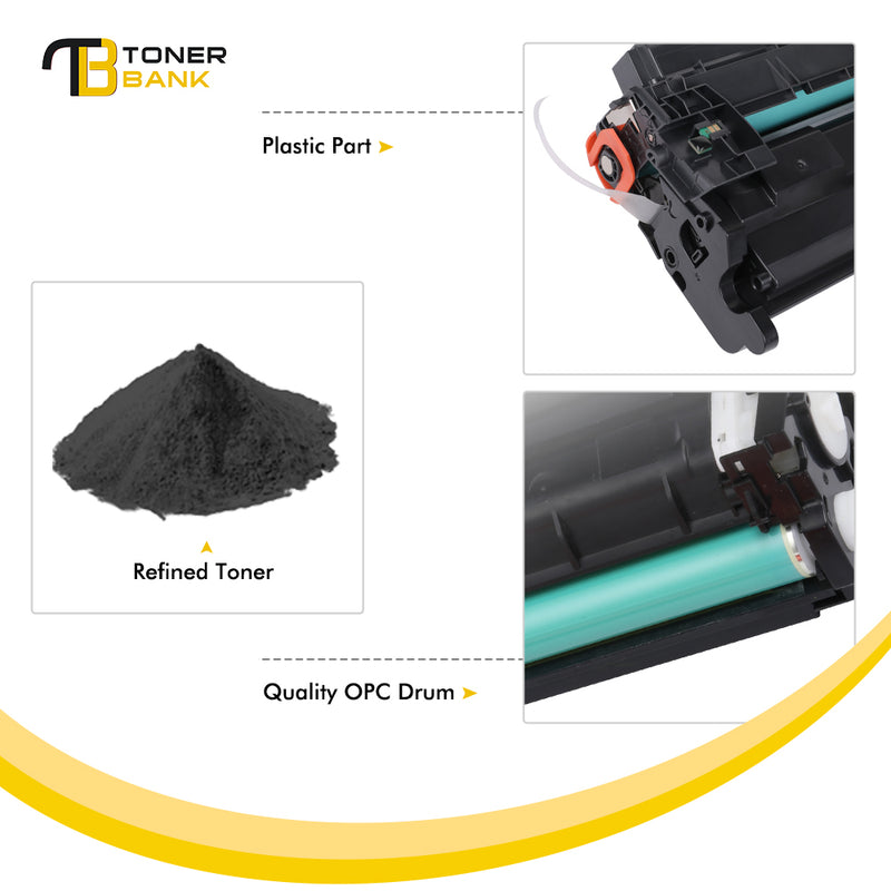 26A CF226A Toner Cartidge Compatible for HP 26A CF226A 26X CF226X LaserJet Pro M402n M402dn M426 M402d M402dw Laser Jet MFP M426fdw M426fdn M402 M426dw Printer Ink (Black 4-Pack)