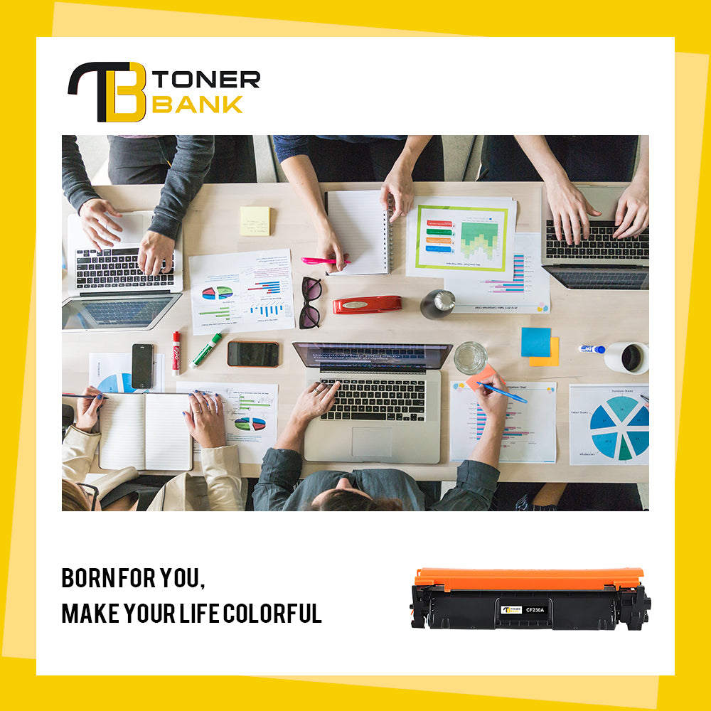 30A CF230A Black Toner Cartridge Compatible for HP 30A CF230A 30X CF230X HP Laserjet Pro M203dw MFP M227fdw M203dw M227fdn M203dn M227sdn M203d M227 M203 Series Printer Ink (2-Pack)
