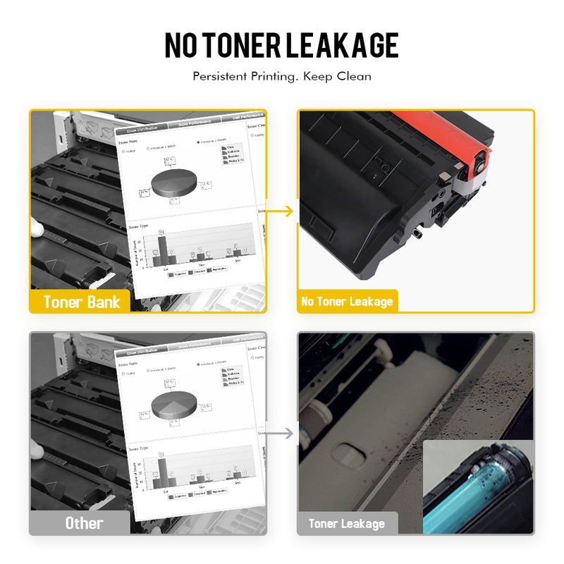 CF289X 89X CF289A Toner Cartridge High Yield Compatible for HP 89X CF289X LaserJet Enterprise M507x M507n M507dn MFP M528dn M528f Flow MFP M528c M528z Printer (Black, 2-Pack)