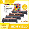 compatible brother tn450 toner cartridge 4 pack