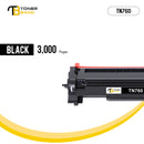 compatible for brother tn760 toner cartridge black 2 pack
