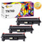 Toner Bank TN760 TN730 Toner Cartridge Compatible for Brother TN-760 TN760 TN 730 HL-L2350DW HL-L2395DW HL-L2390DW HL-L2370DW MFC-L2690DW MFC-L2750DW DCP-L2550DW Printer Ink (Black, 3-Pack)
