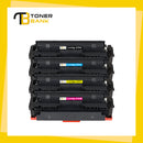 Toner Bank Compatible 055H 055 Toner Cartridge for Canon 055H 055 High Capacity for Color imageCLASS MF743Cdw MF741Cdw MF745Cdw MF746Cdw LBP664Cdw Printer Ink (Black Cyan Magenta Yellow, 4-Pack)