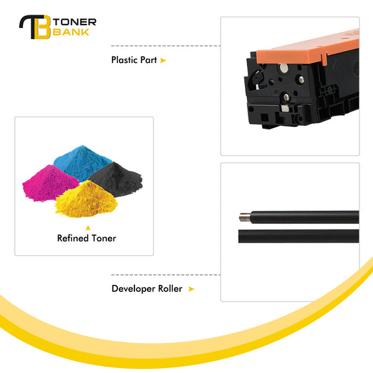 067 067H Toner Cartridge 5-Pack MF656Cdw Compatible for Canon 067 for Canon imageCLASS MF656Cdw LBP632Cdw MF653Cdw LBP633Cdw MF654Cdw MF650 LBP630 Series Printer High Yield CRG067 CRG-067 Ink