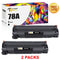 compatible for hp 78a ce278a black toner cartridges 2 packs