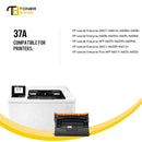 Toner Bank Compatible 37A CF237A Black Toner Cartridge for HP 37A CF237A 37X CF237X Enterprise M607 M608 M607n M608n M607dn M608dn M609 MFP M631 M632 M633 Printer Ink (Black 2-Pack)