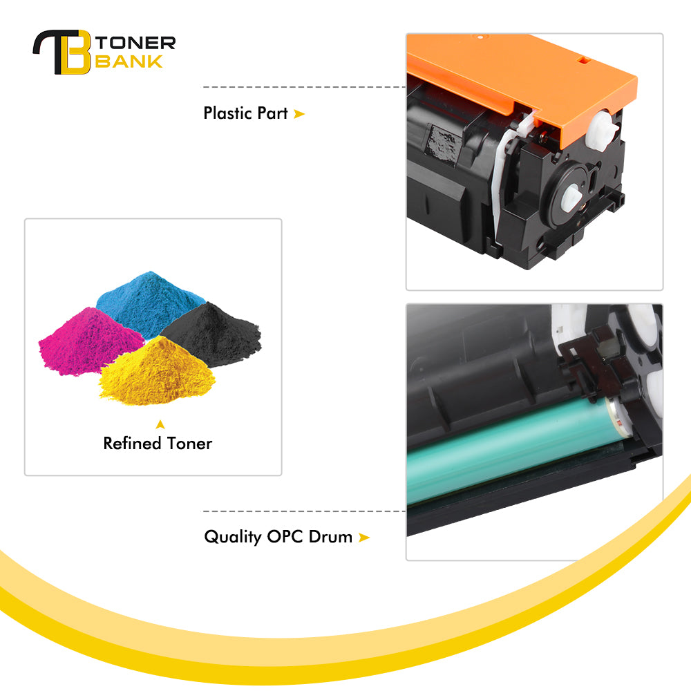 compatible hp 410a cf410a toner 4 pack