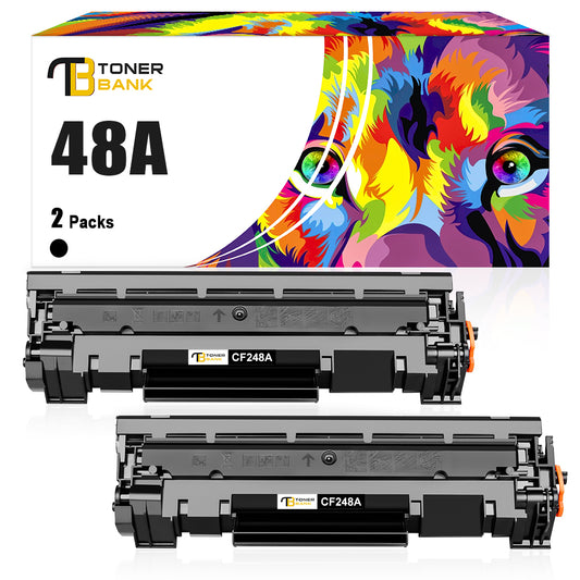compatible hp 48a toner cartridge 2 pack