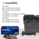 Toner Bank TN2420 Cartuccia Compatibile Toner per Brother MFC L2710DW L2710DN MFC-L2710DW MFC-L2710DN HL-L2350DW DCP-L2510D MFC-L2750DW HL-L2310D MFC-L2730DW TN-2420 TN 2420 TN2410 (Nero, 2-Pack)