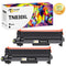 TN830XL TN830 Black High Yield Toner Cartridge Compatible for Brother TN830XL TN830 TN-830 HL-L2460DW HL-L2405W DCP-L2640DW MFC-L2820DW HL-L2400D L2405W L2480DW MFC-L2820DWXL Printer Ink 2-Pack