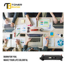 TN830 TN830XL Toner Cartridge Compatible for Brother TN830 TN-830 TN830XL DCP-L2640DW HL-L2460DW HL-L2405W MFC-L2820DW HL-L2400D L2405W L2480DW MFC-L2820DWXL Printer Ink Black 2-Pack