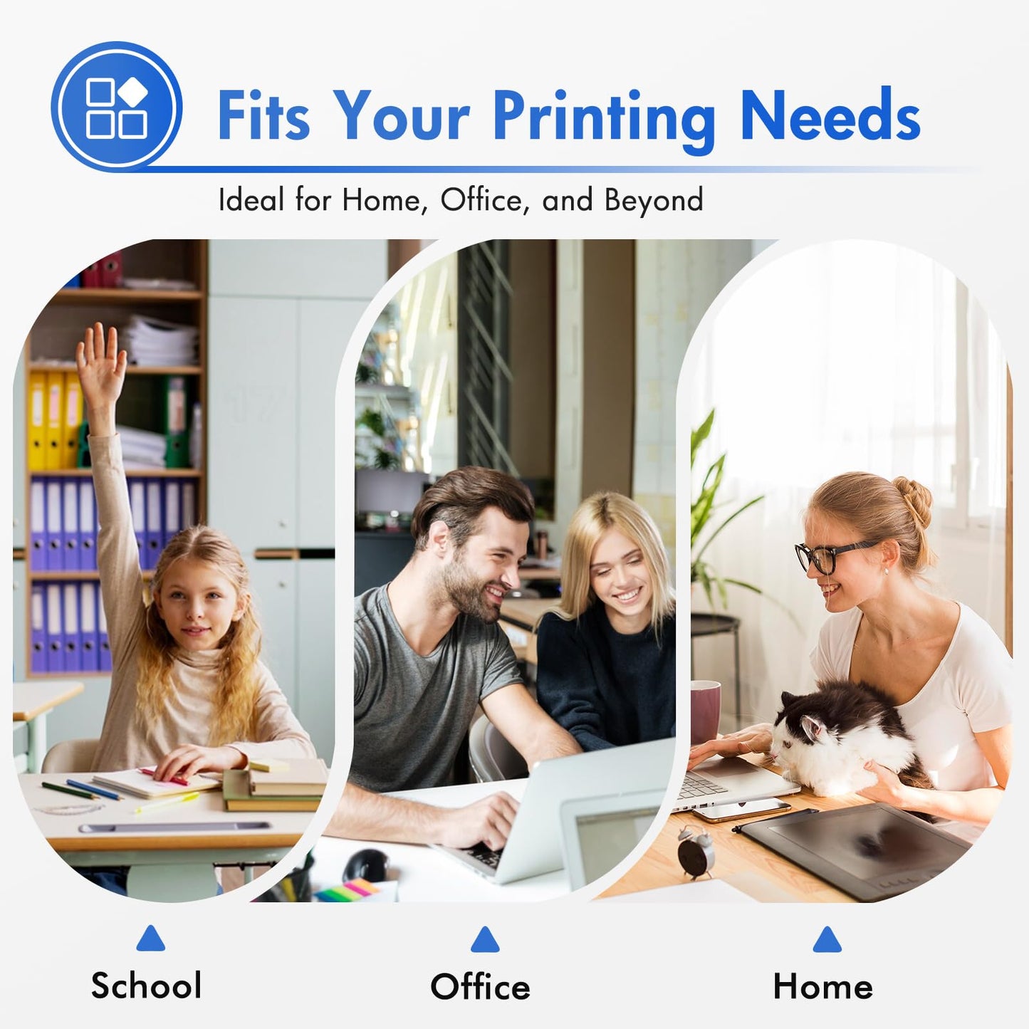 LC401 LC401XL MFC-J1010DW Ink Cartridges for Brother Printer LC 401 401XL for MFC-J1010DW MFC-J1170DW MFC-J1012DW MFC-J1800DW MFC J1010DW - 4 Pack High Yields Black Cyan Magenta Yellow