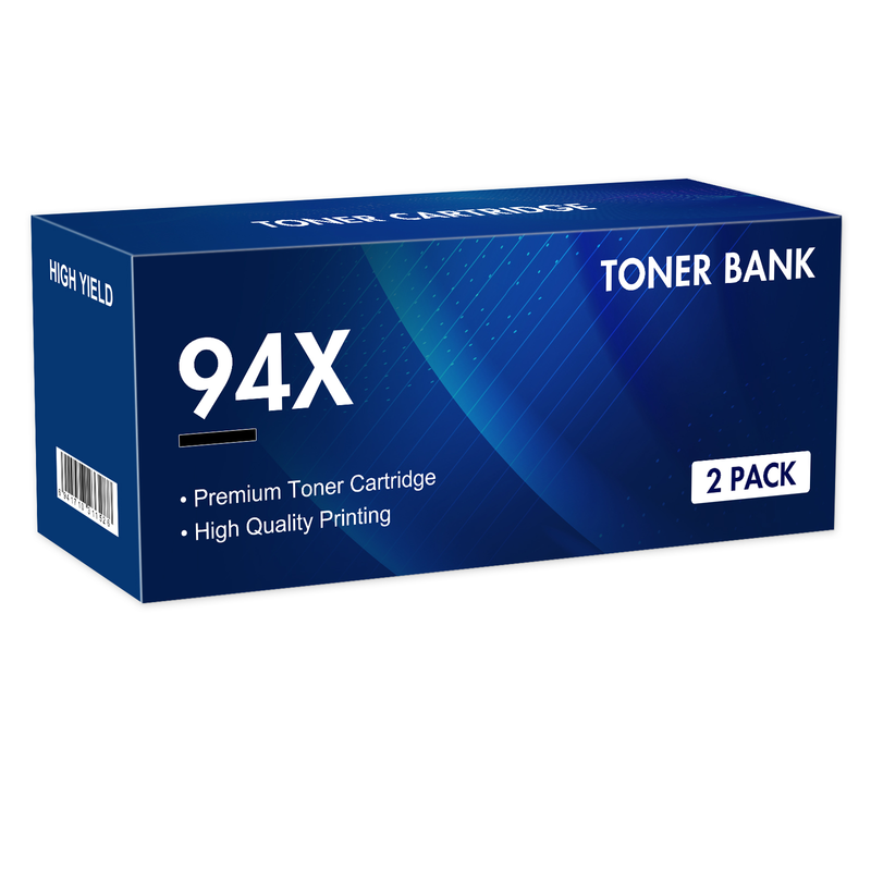 Toner Bank Cartuccia Toner Compatibile per 94X CF294X 94A CF294A Pro MFP M118dw M148dw M148fdw 148dw 118dw 148fdw M118 M148 (Nero, Confezione da 2)