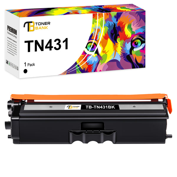 Brother TN431BK Black Compatible Toner Cartridge – Toner Bank